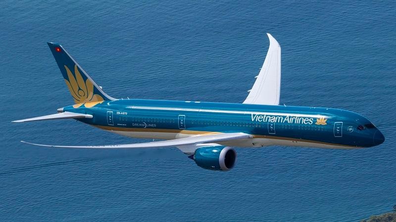 Một tàu bay Boeing 787-9 của Vietnam Airlines.