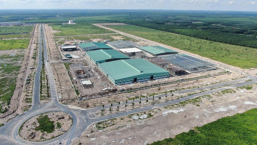 Nhiều khu công nghiệp mới đang được xây dựng. Ảnh: Thành Nguyễn