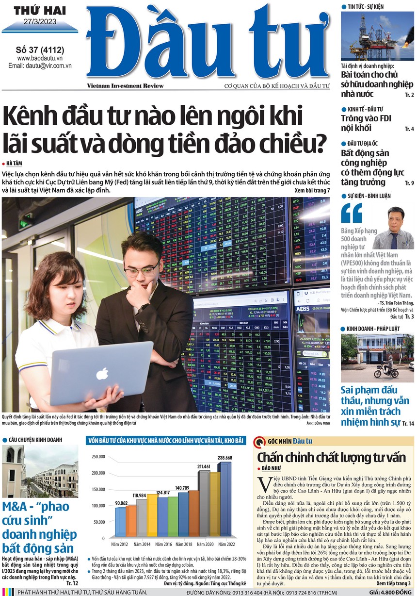 Báo Đầu tư số 37