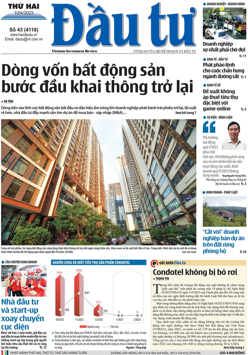 Báo Đầu tư số 43
