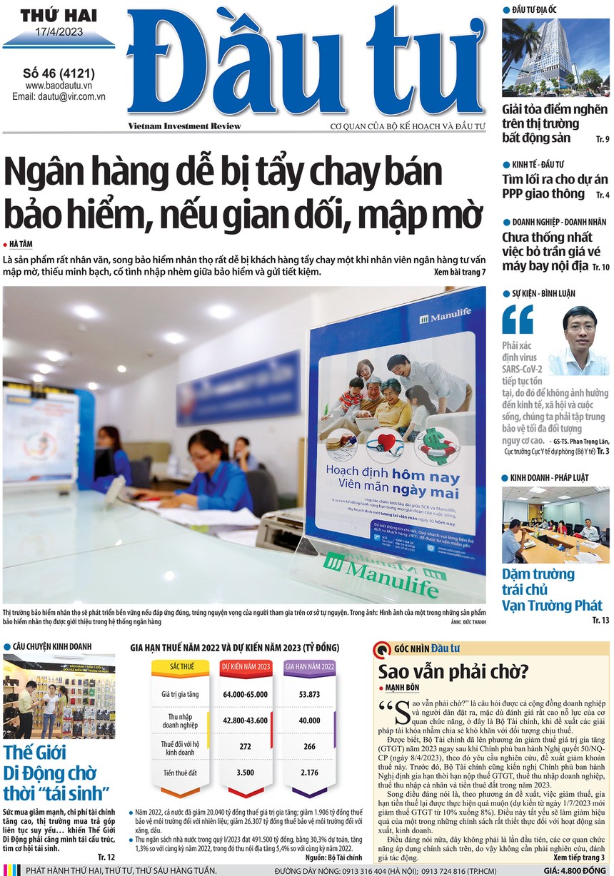 Báo Đầu tư số 46