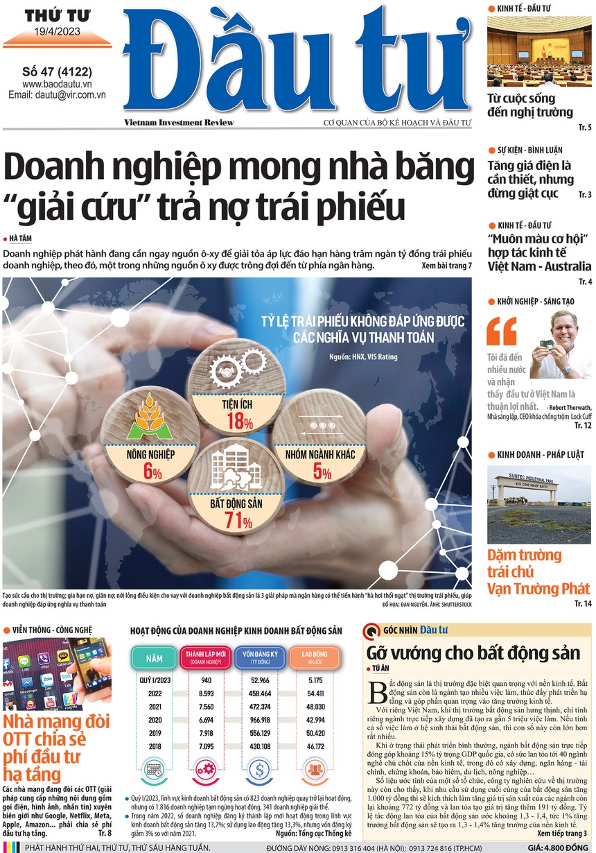 Báo Đầu tư số 47