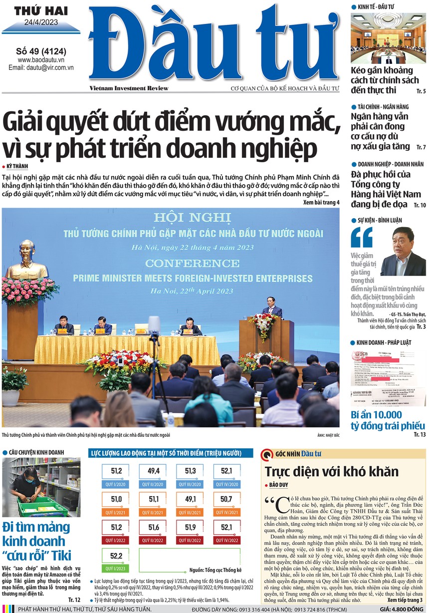 Báo Đầu tư số 49