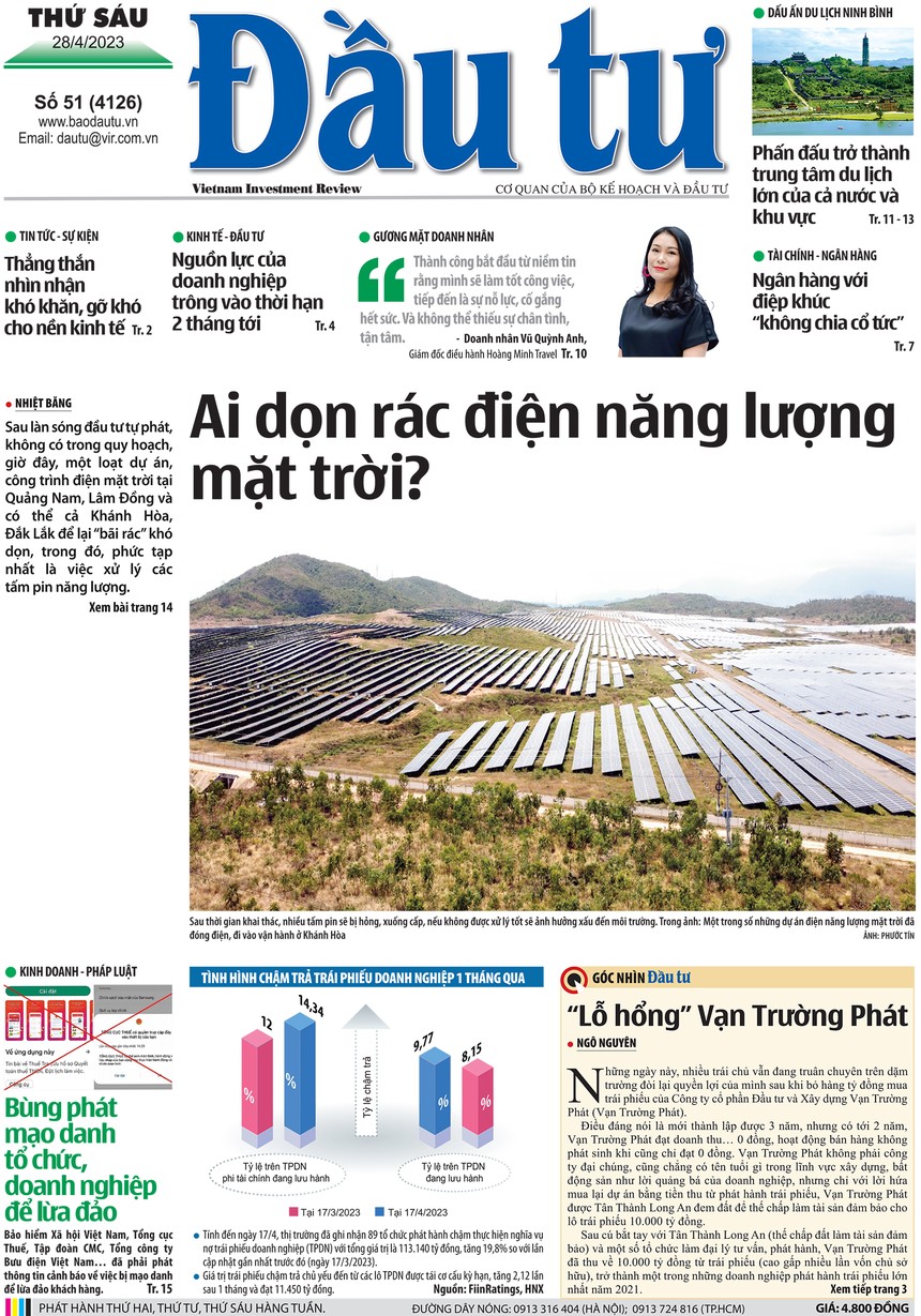Báo Đầu tư số 51