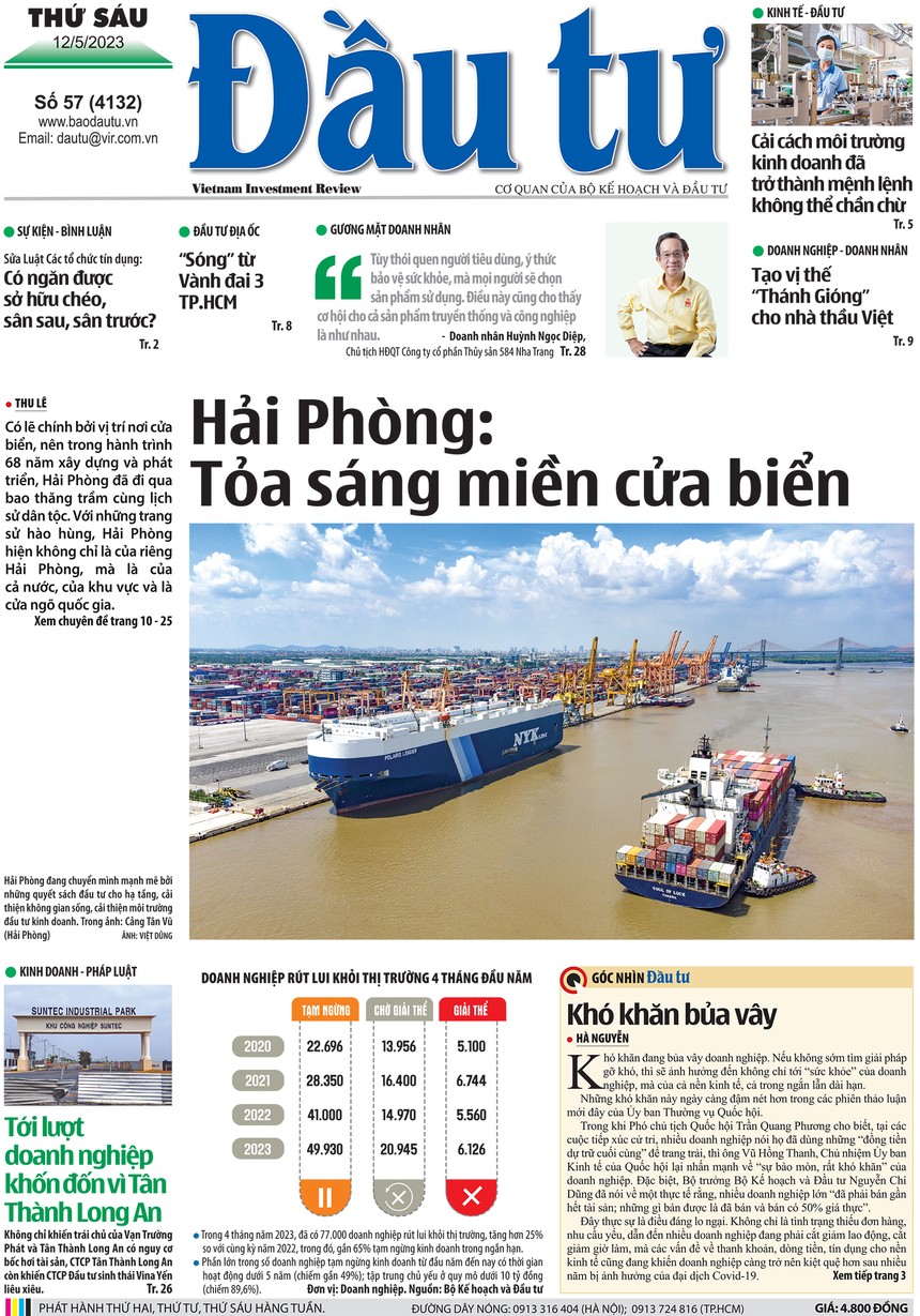 Báo Đầu tư số 57