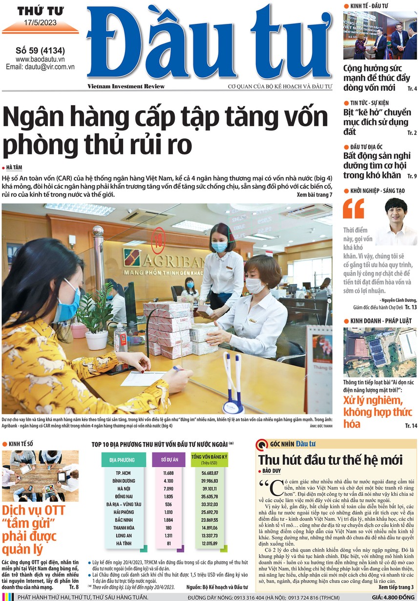 Báo Đầu tư số 59