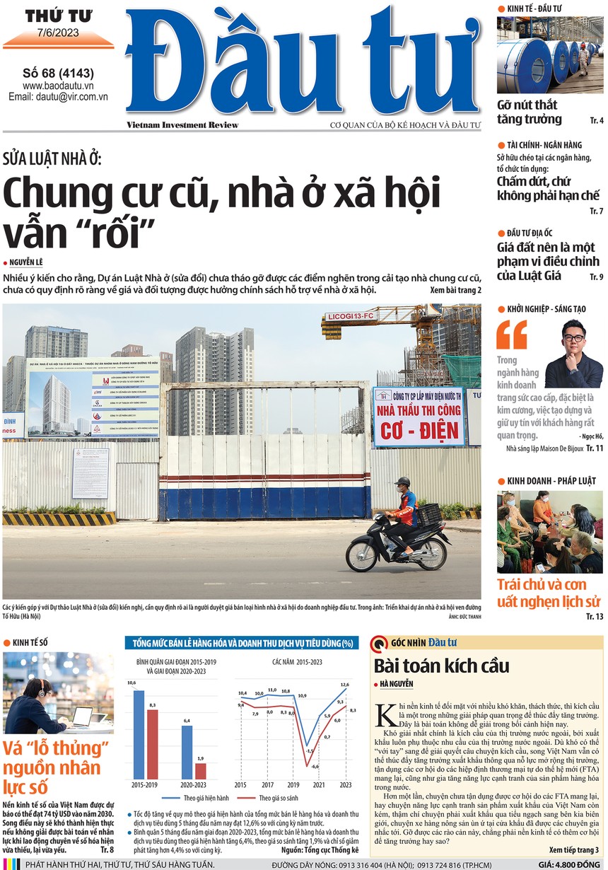 Báo Đầu tư số 68