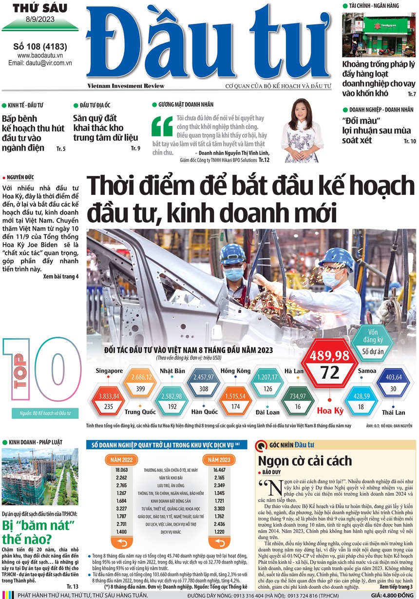 Báo Đầu tư số 108