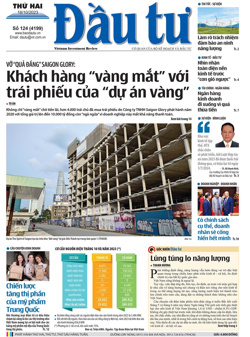 Báo Đầu tư số 124
