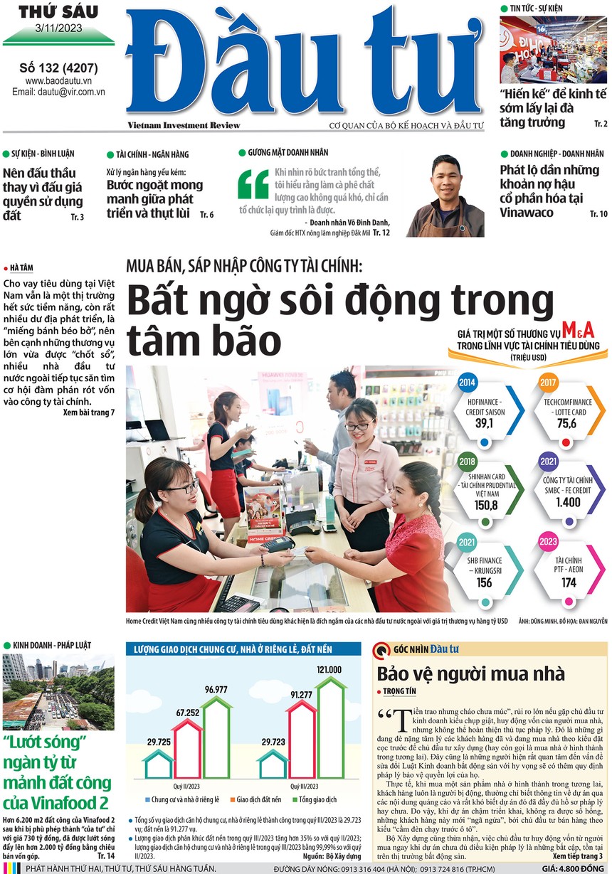 Báo Đầu tư số 132