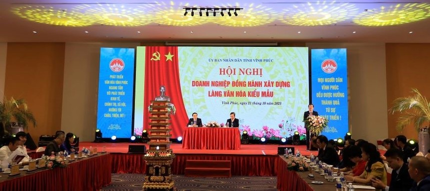 Doanh nghiệp đồng hành xây dựng Làng văn hóa kiểu mẫu