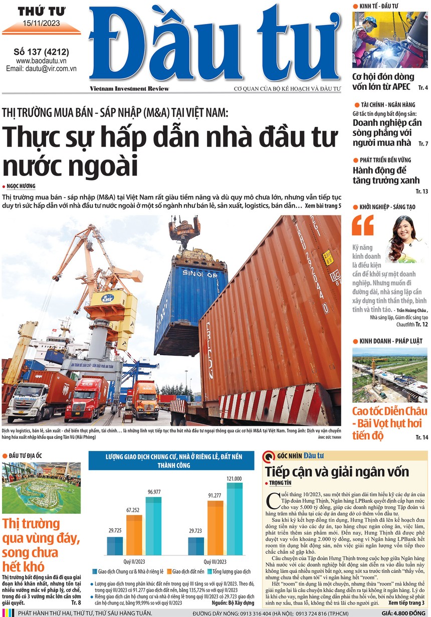 Báo Đầu tư số 137