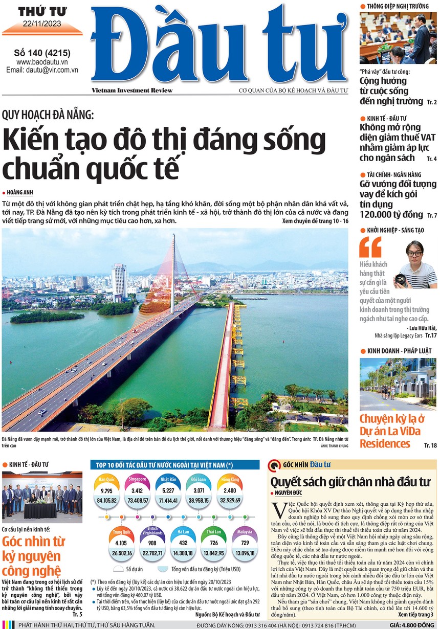 Báo Đầu tư số 140