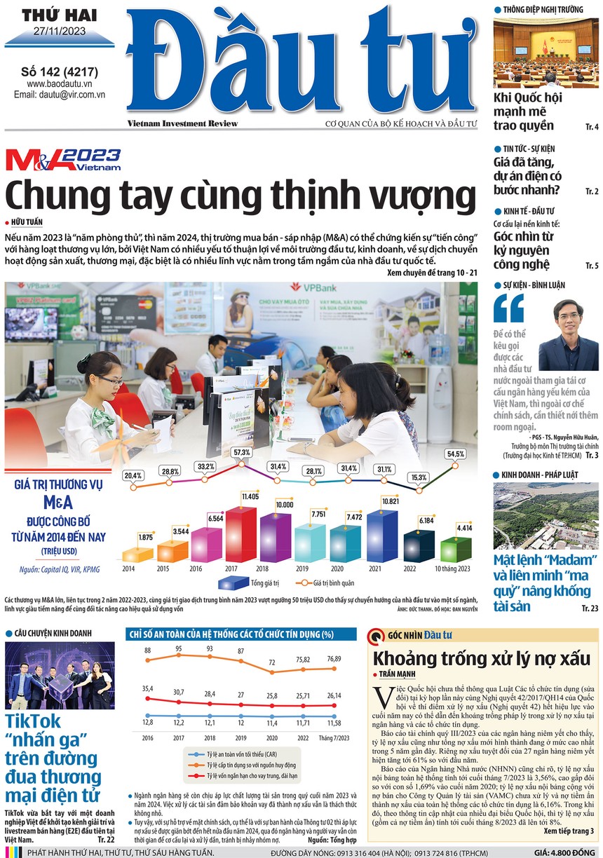 Báo Đầu tư số 142