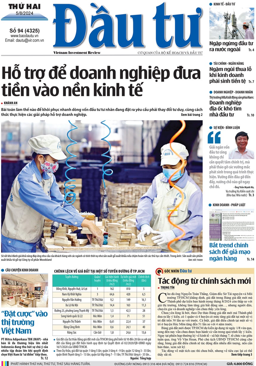 Báo Đầu tư số 94