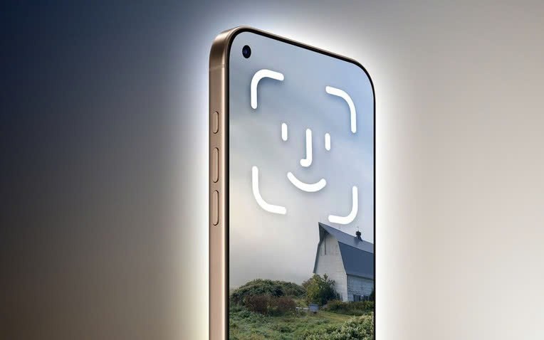 iPhone 18 Pro và iPhone 18 Pro Max sẽ được trang bị Face ID dưới màn hình. Ảnh: MacRumors