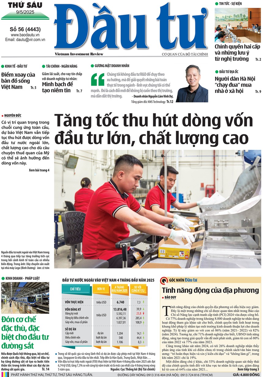 Báo Đầu tư số 56