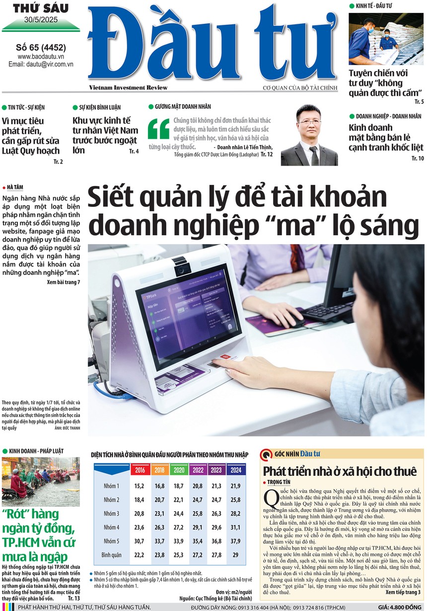 Báo Đầu tư số 65