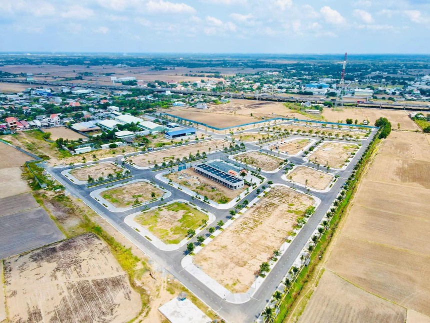 Thị trường đất nền Long An vắng khách