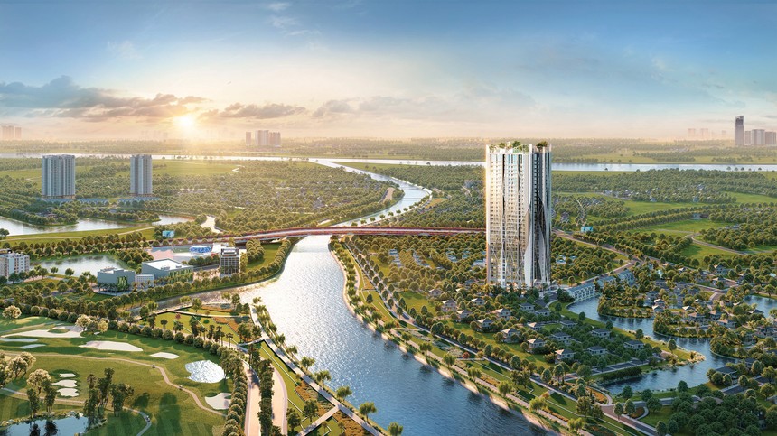 Đa tầng thiên nhiên xanh “đắt giá” bao bọc xung quanh The Fibonan