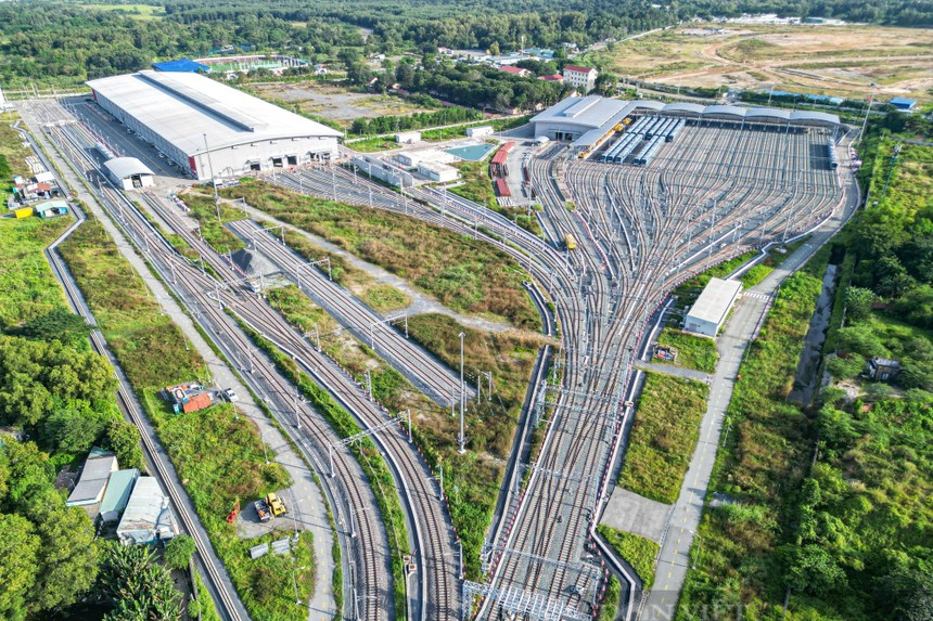 Một nhà ga Metro tại TP.HCM.