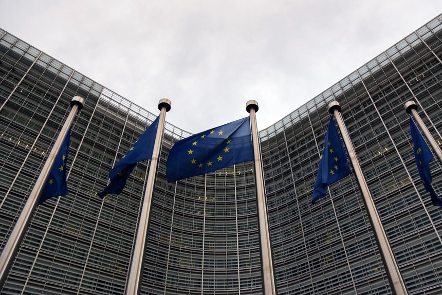 Trụ sở Ủy ban châu Âu tại Brussels, Bỉ. Ảnh: THX/TTXVN