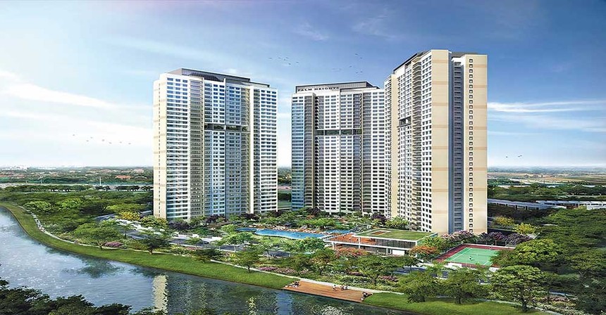 M&A bất động sản đang diễn ra sôi động. Trong ảnh: Dự án Palm City được Keppel chuyển nhượng một phần cho Gateway Thủ Thiêm.