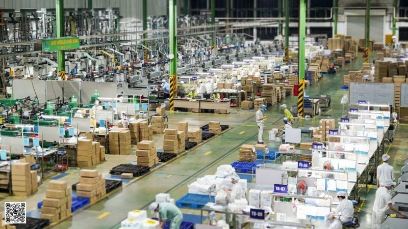 Ngành sản xuất Việt Nam đã giảm từ mức 52,4 điểm của tháng 7 xuống còn 50,4 điểm trong tháng 8.