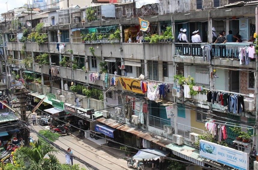 TP.HCM sẽ kiểm định chất lượng 156 chung cư cũ.