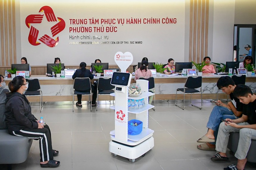 Trung tâm Phục vụ hành chính công phường Thủ Đức, TP.HCM.