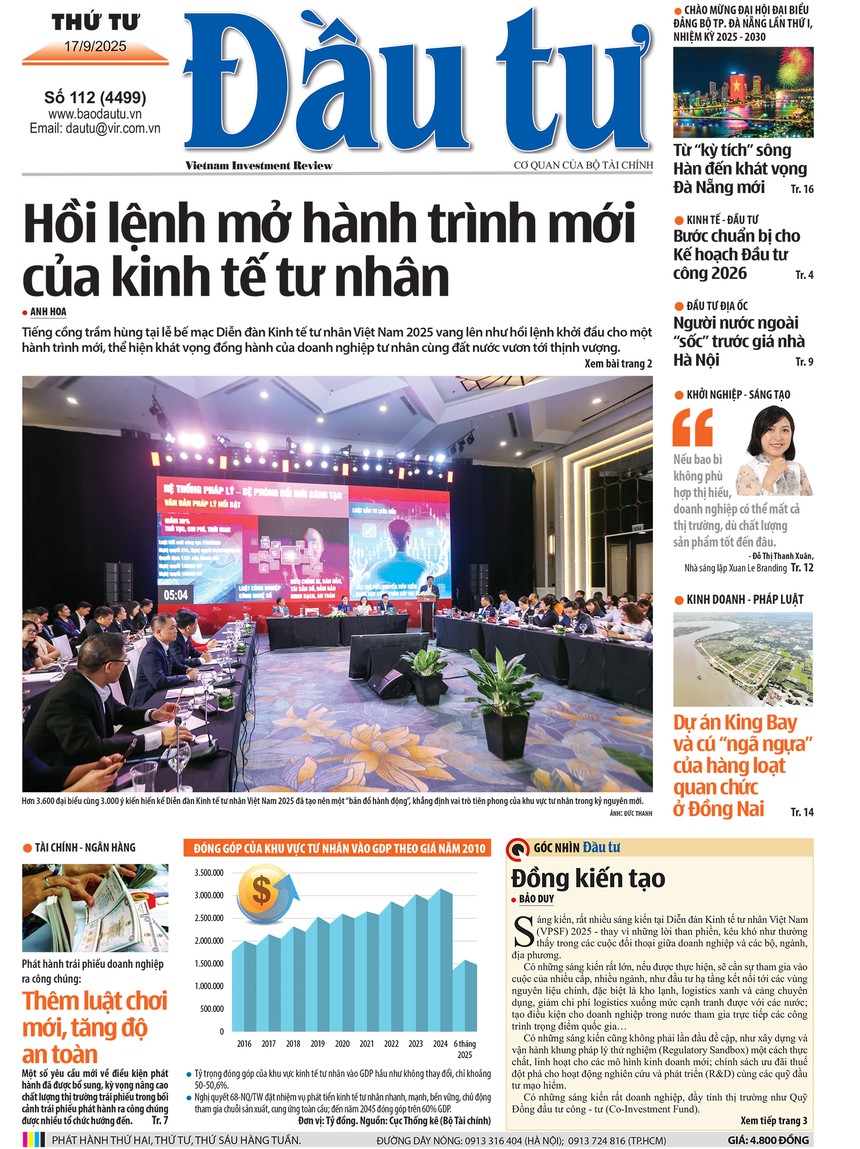 Báo Đầu tư số 112