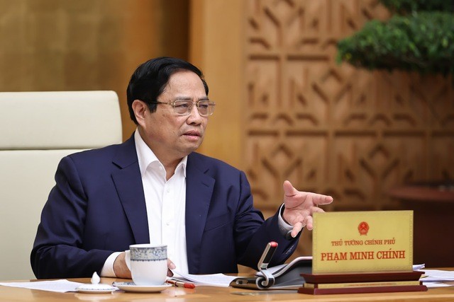 Thủ tướng Chính phủ Phạm Minh Chính làm Trưởng Ban Chỉ đạo quốc gia về dữ liệu. Ảnh: VGP