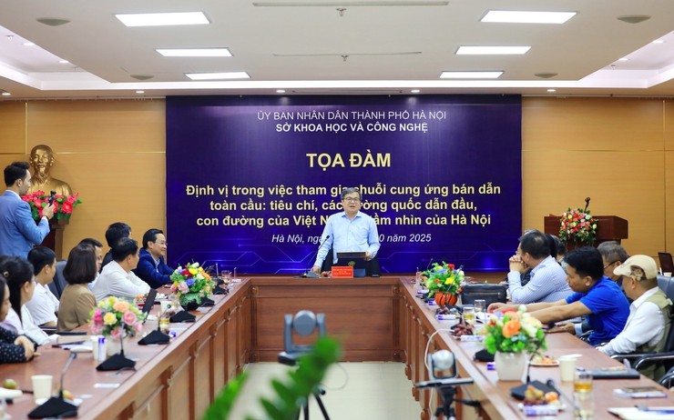Quang cảnh buổi Tọa đàm.