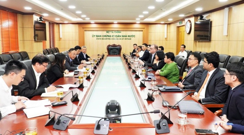 Toàn cảnh buổi làm việc. Nguồn: SSC