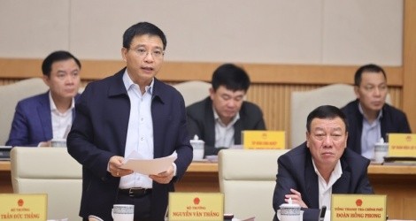 Bộ trưởng Bộ Tài chính Nguyễn Văn Thắng khẳng định những kết quả quan trọng, toàn diện của nền kinh tế (Ảnh: VGP)