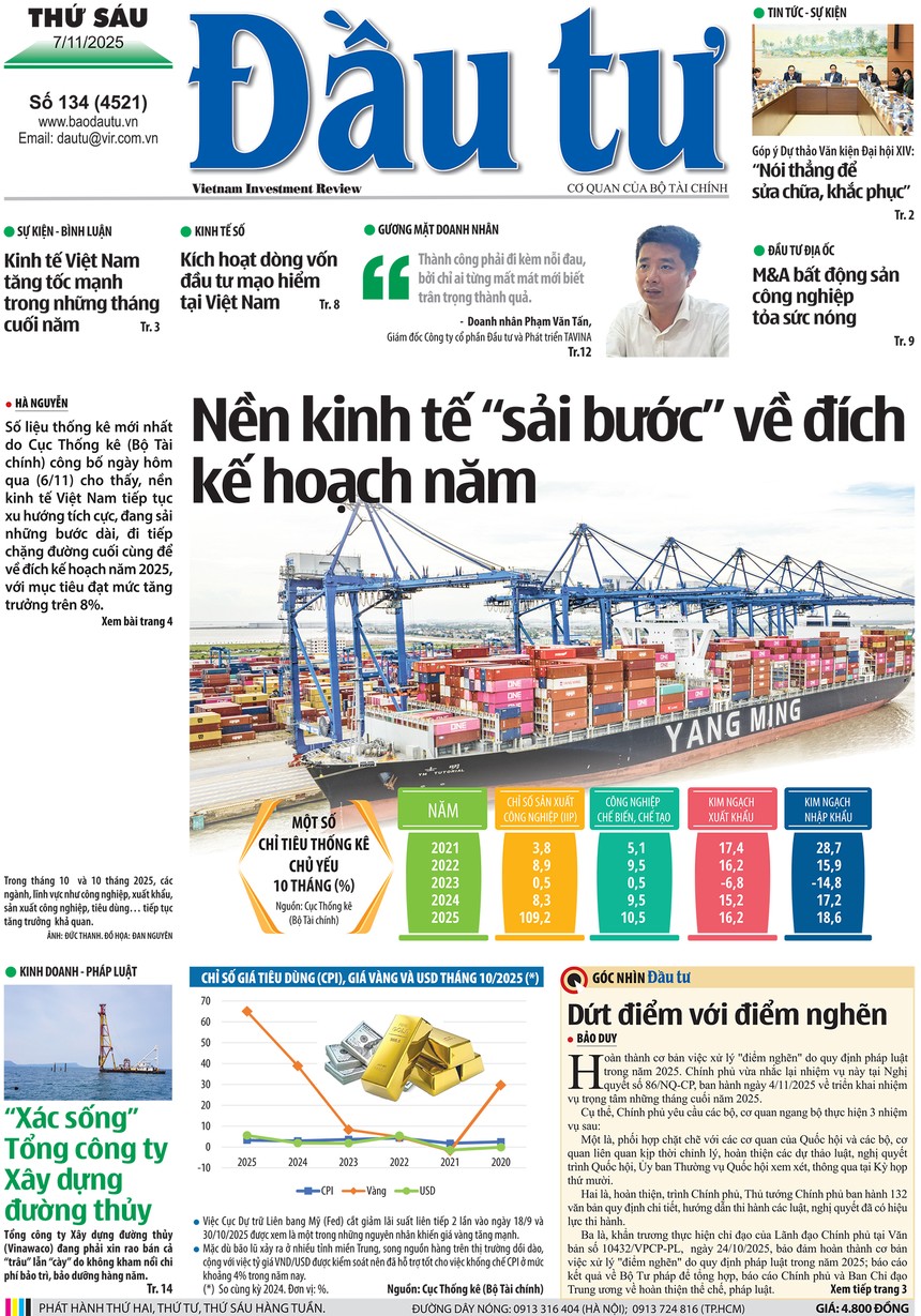 Báo Đầu tư số 134