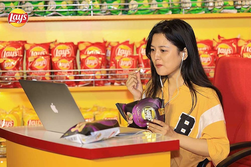 Lay’s chinh phục được sự yêu thích của hàng triệu người trên toàn thế giới. 