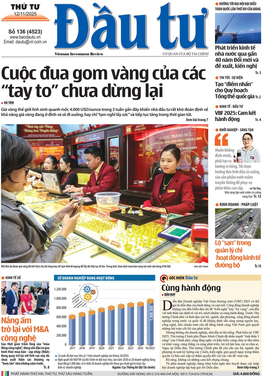  Báo Đầu tư số 136