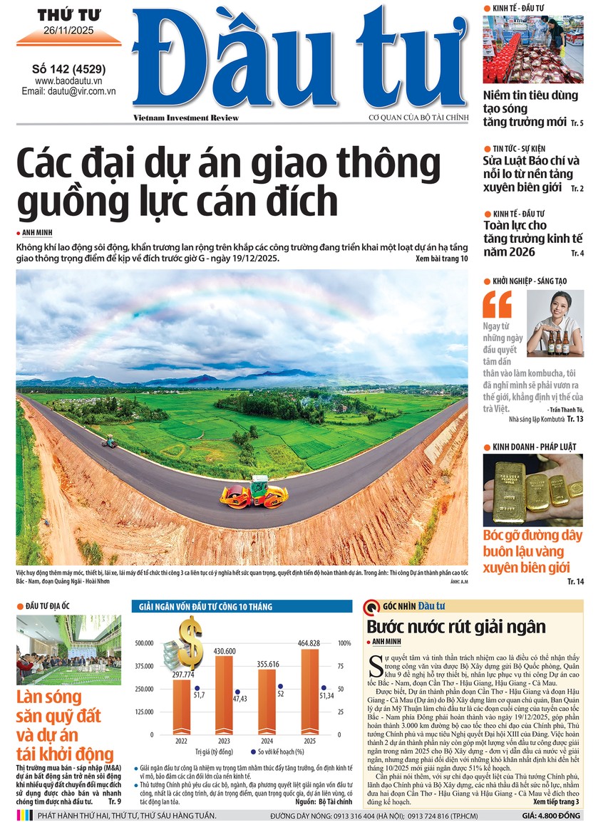Báo Đầu tư số 142