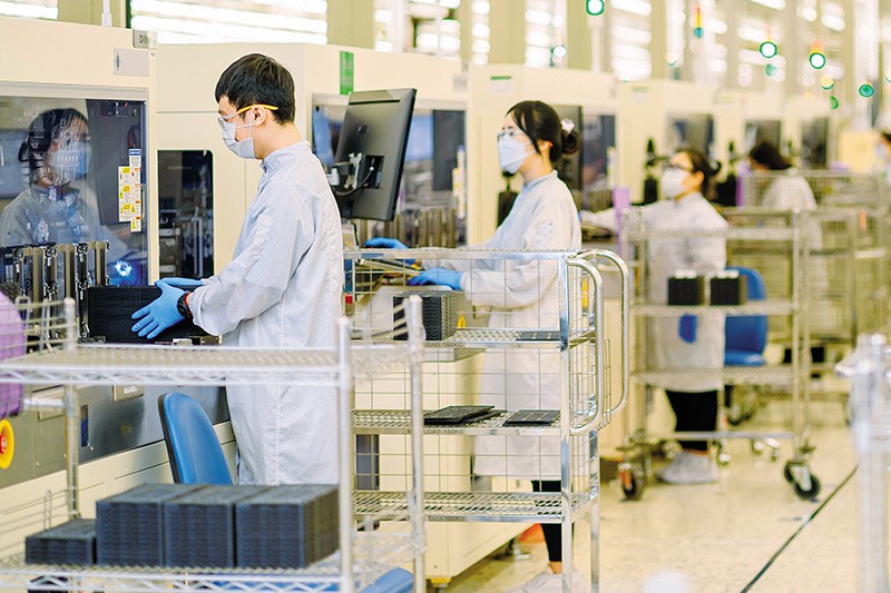 Việt Nam đã thành công trong thu hút FDI vào lĩnh vực công nghệ cao. Ảnh: Đức Thanh 