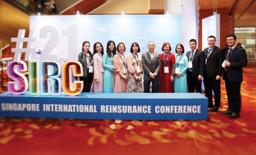 Bảo hiểm PVI tham dự Hội nghị Tái bảo hiểm quốc tế tại Singapore