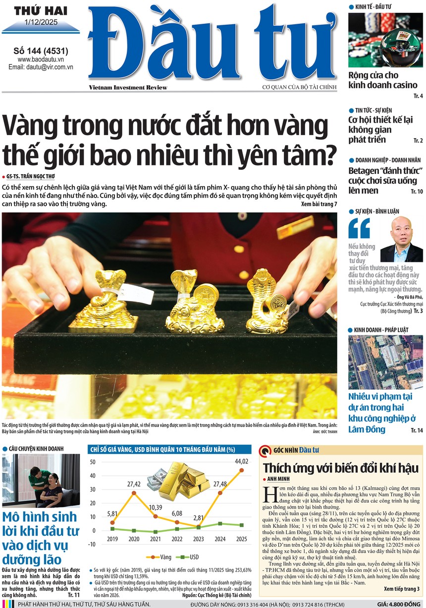 Báo Đầu tư số 144