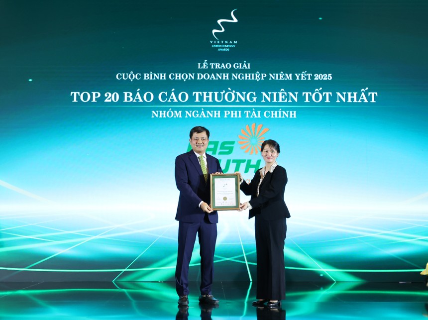 Ông Đào Hữu Thắng, Phó tổng giám đốc PGS đại diện Công ty nhận giải