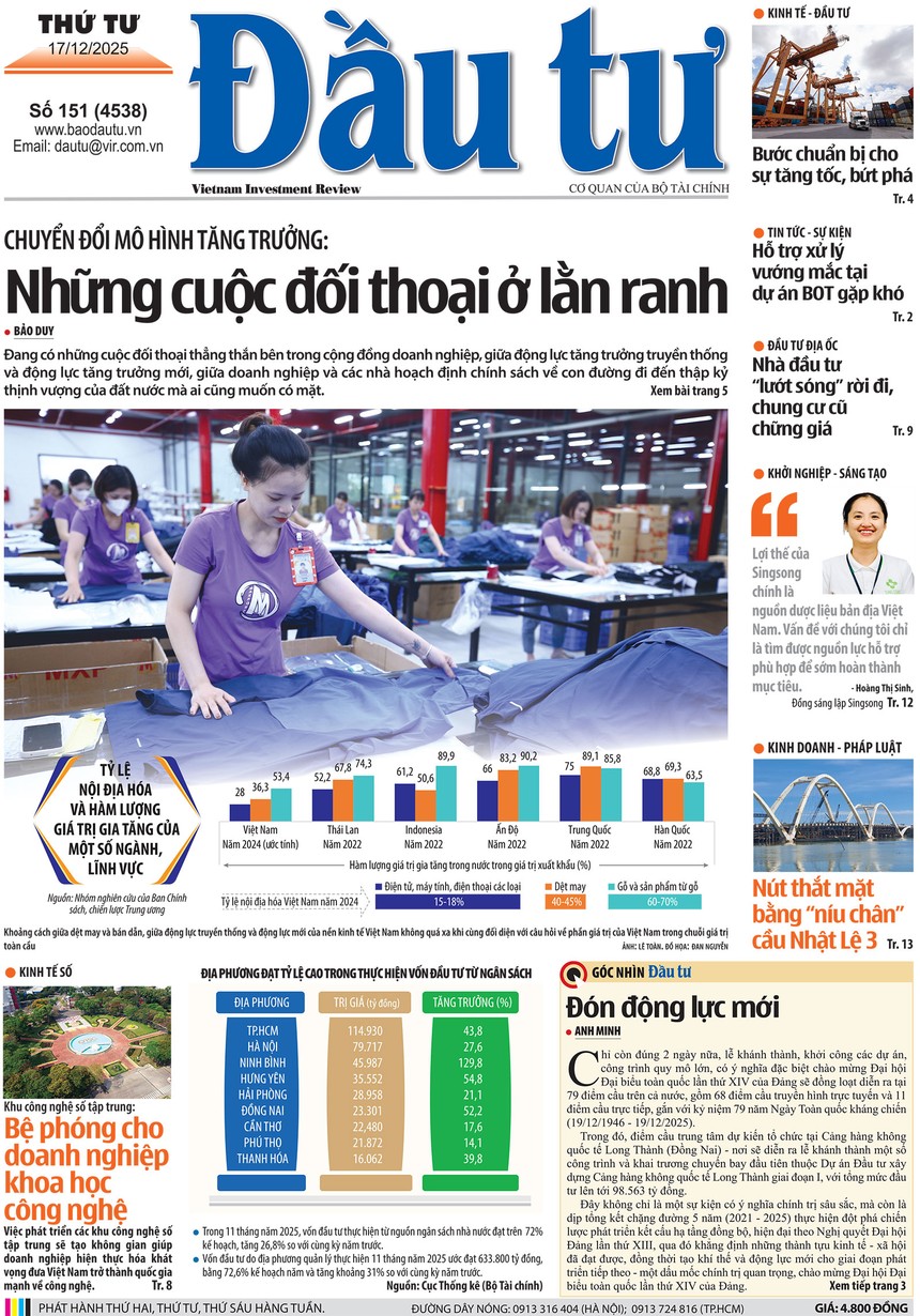 Báo Đầu tư số 151