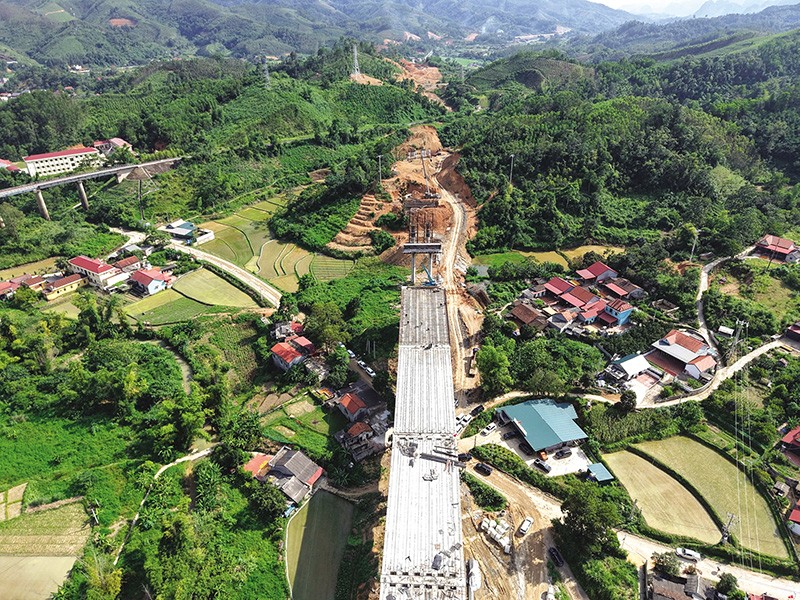 Nhu cầu vốn trung, dài hạn cho các dự án, công trình trọng điểm quốc gia là rất lớn. Ảnh: Đức Thanh 