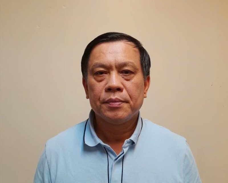 Cựu Thứ trưởng Bộ Lao động - Thương binh và Xã hội Nguyễn Bá Hoan. Ảnh: BCA