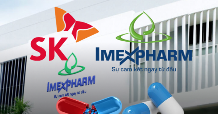 SK sắp thoái toàn bộ vốn tại Imexpharm (IMP) cho tập đoàn dược phẩm Trung Quốc, giá trung bình 57.400 đồng/CP