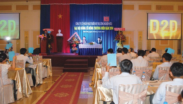 D2D trả cổ tức 25% năm 2013
