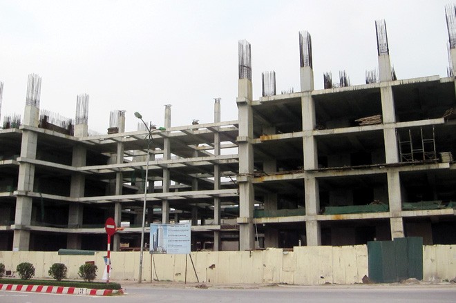 Dự án Hà Nội Time Tower lại bị “đắp chiếu” từ nhiều tháng nay