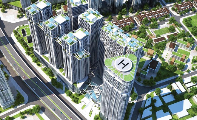 Phối cảnh tổng thể Dự án 
Kim Văn - Kim Lũ